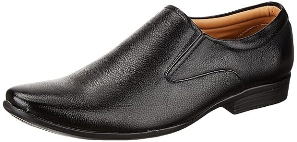 Centrino – Men's Elegant Slip-On Derby Shoes, Black | Comfortable Formal Footwear for Work and Occasions