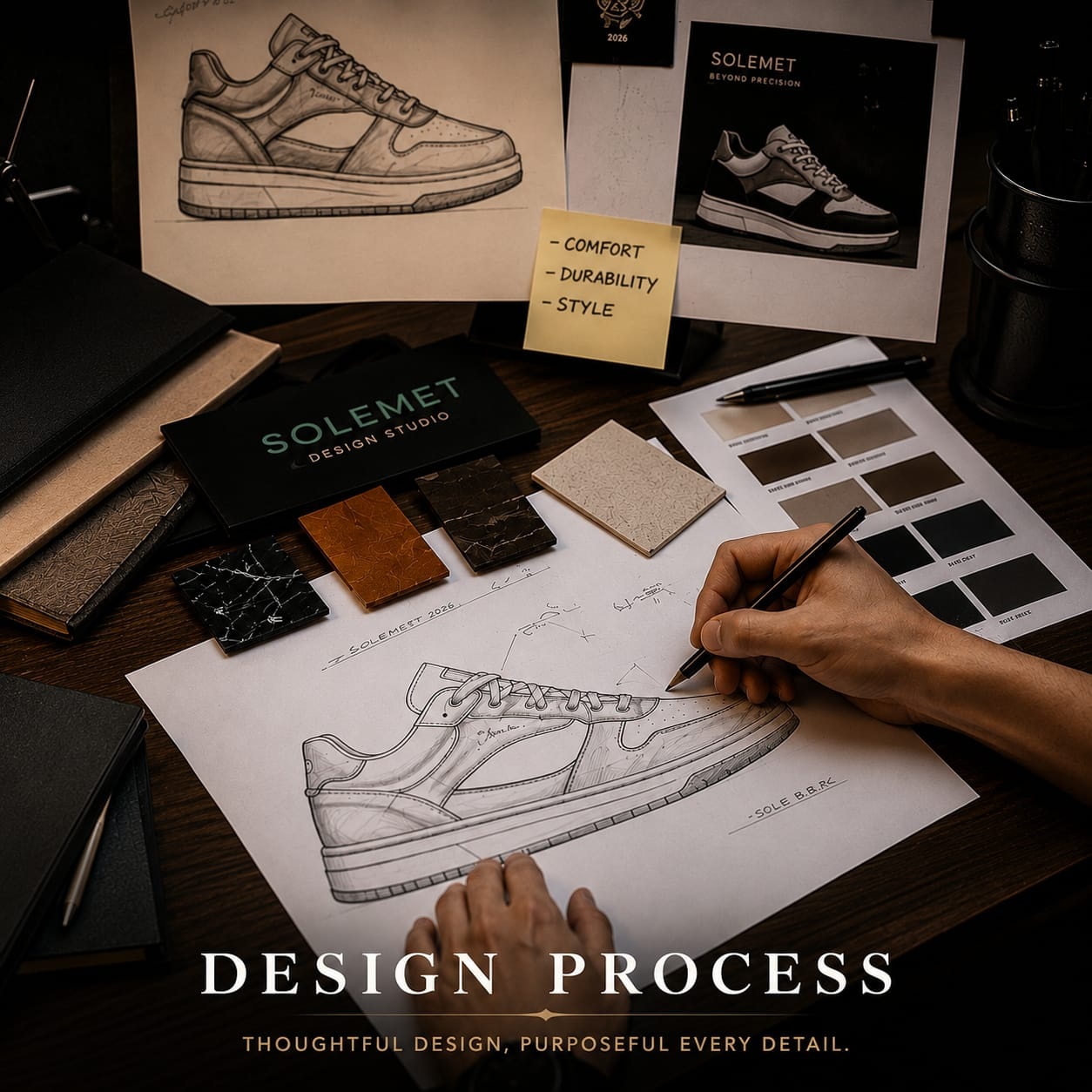 SoleMet design process