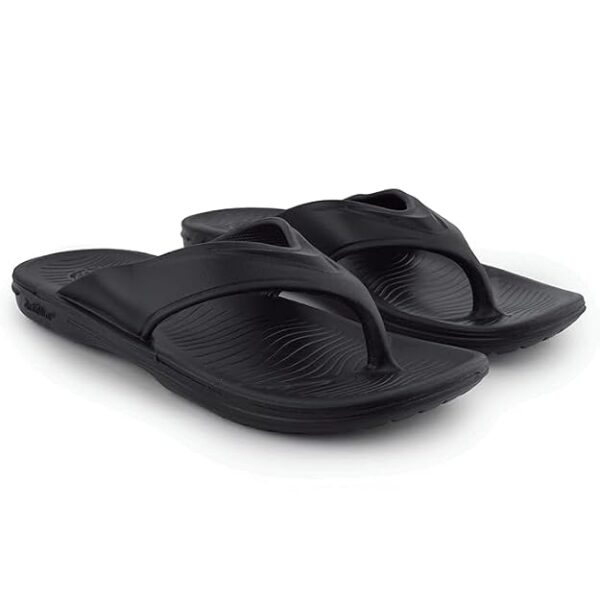 Men's Orthopedic EVA Slippers | Ultralightweight Waterproof Thong Sandals for Everyday Comfort – Olive